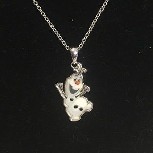 Frozen Olaf necklace